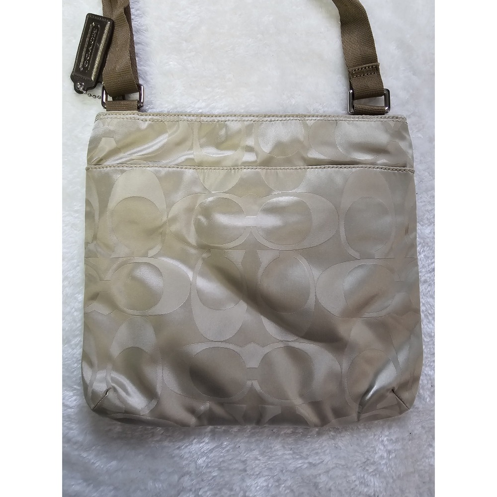 Coach Signature C Canvas Crossbody Bag - Picture 8 of 10